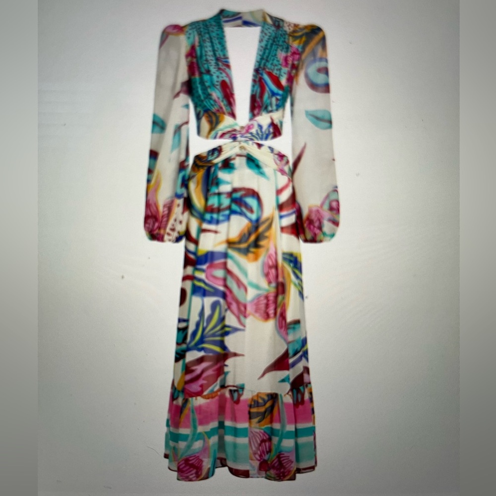 Patbo flora plunge maxi ... stunning